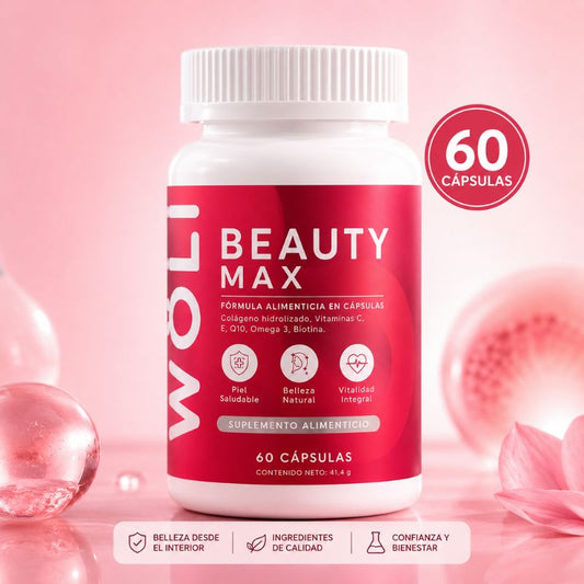WÖLI Beauty Max 60 caps - Piel, Cabello y Uñas