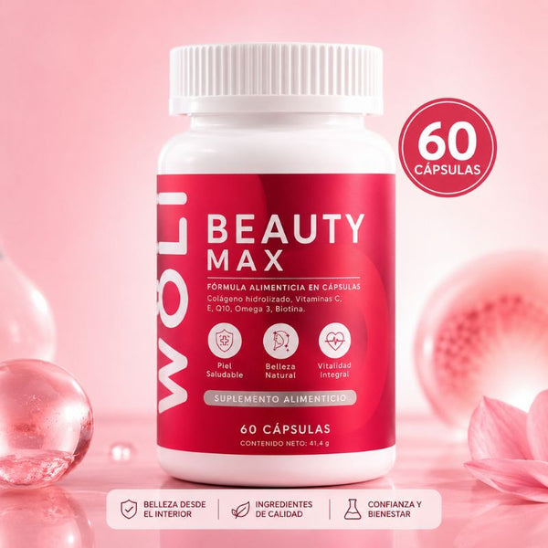 WÖLI Beauty Max 60 caps - Piel, Cabello y Uñas