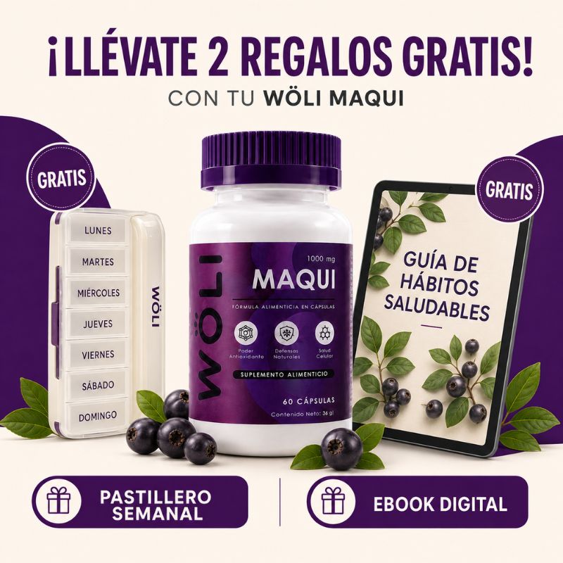 WÖLI Maqui | Protección Antioxidante para Cada Día