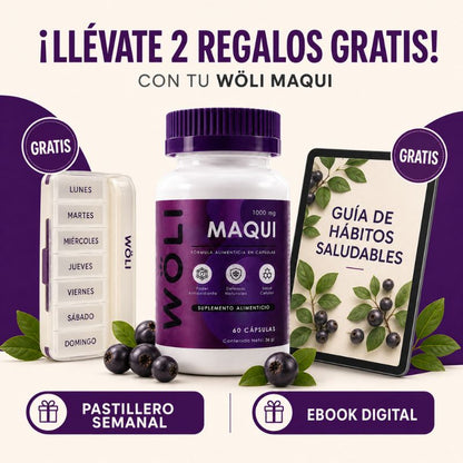 WÖLI Maqui | Protección Antioxidante para Cada Día